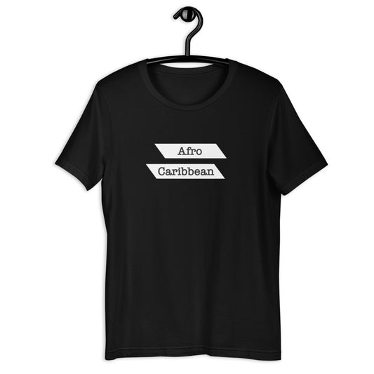 "Afro Caribbean" Black Unisex T-Shirt