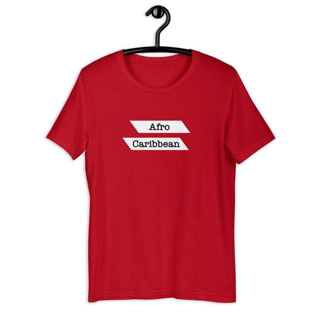 "Afro Caribbean" Black Unisex T-Shirt